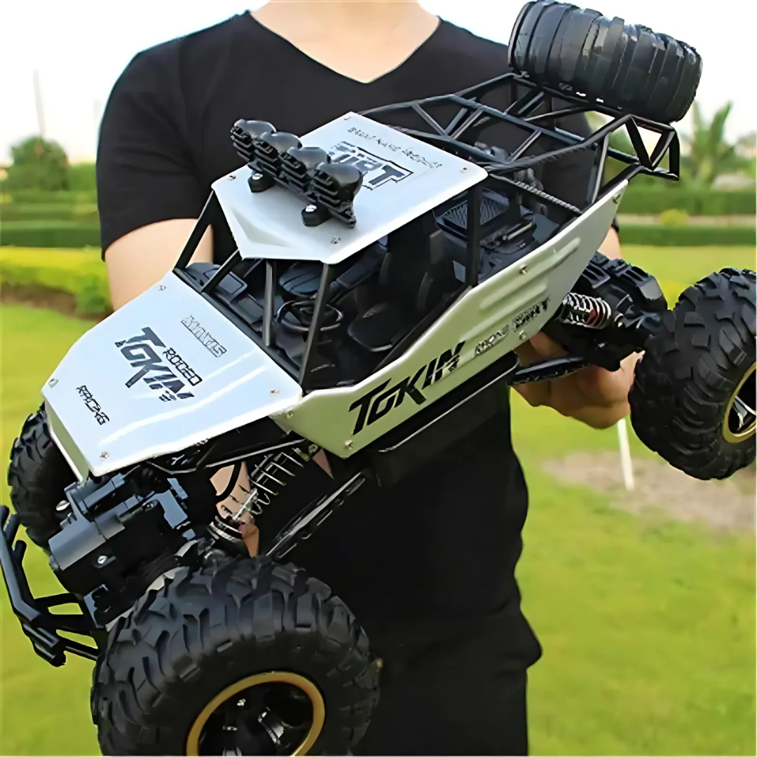 TurboTrail 4x4 Off-Road RC Truck silver variant