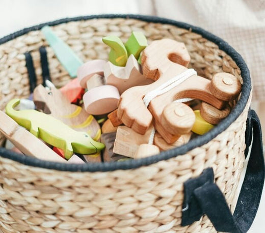 basket of toys