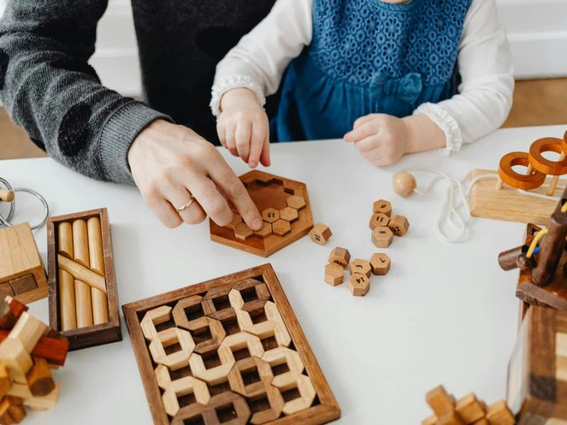 myHelestia Tabletop Games and Brain Teasers - Educational Toys for Fine Motor Skills and Problem-Solving Fun.