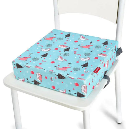 Unicorn Patern of the  Adjustable Kids Booster Seat Cushion - myHelestia
