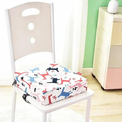 Fun Rolling Pony Patern of the Adjustable Kids Booster Seat Cushion - myHelestia