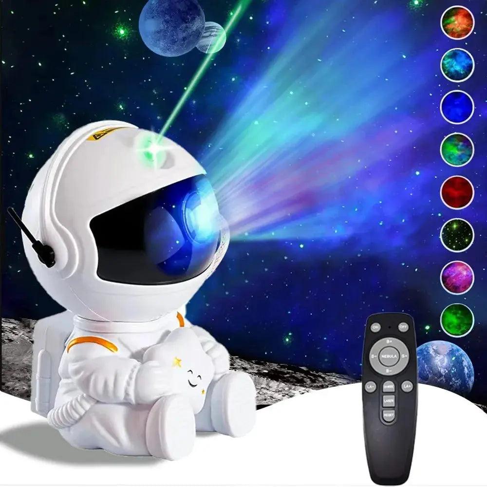 Astronaut Dreamscape Galaxy Projector Night Light My Helestia 