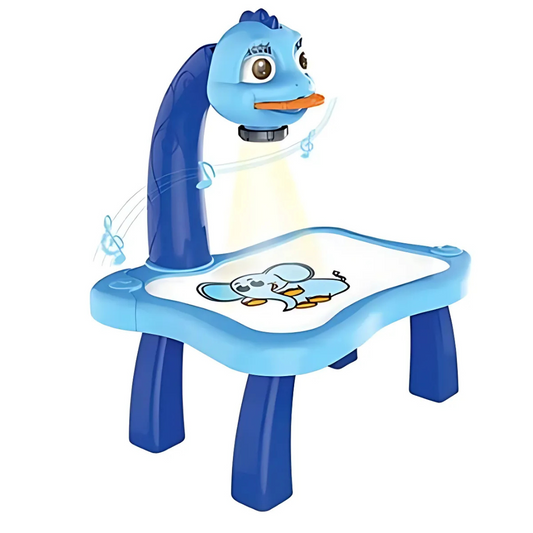 Blue Dino DreamWrite LED Drawing Table myHelestia 