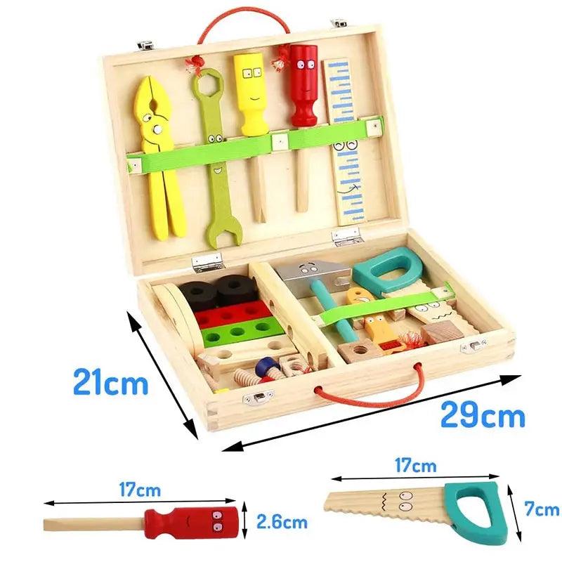 Build & Learn Junior Toolbox Set My Helestia 