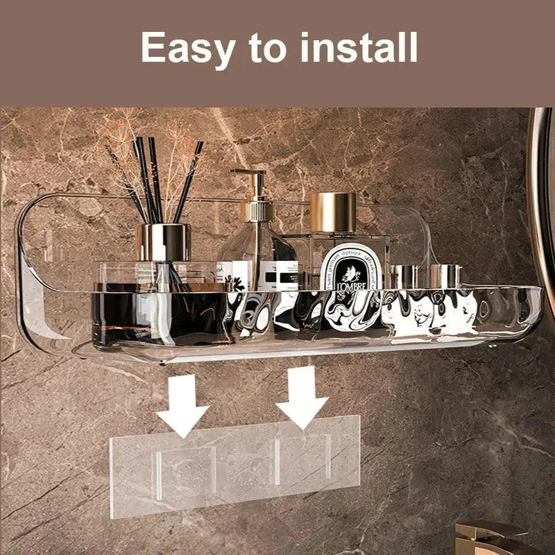 Clarity Wall-Mounted Bathroom Organizer My Helestia 