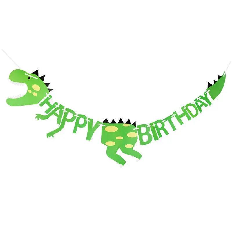 Hungry-Dino-Birthday-Banner Dino Party Deluxe Happy Birthday Banner My Helestia 