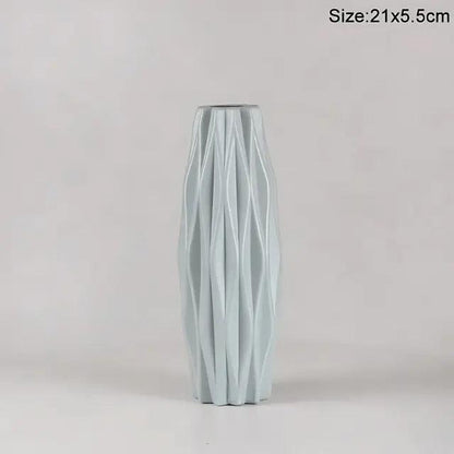 Nordic-Waves-Tall-Vase-Light-Blue Elegant and Modern Nordic Flower Vase My Helestia 