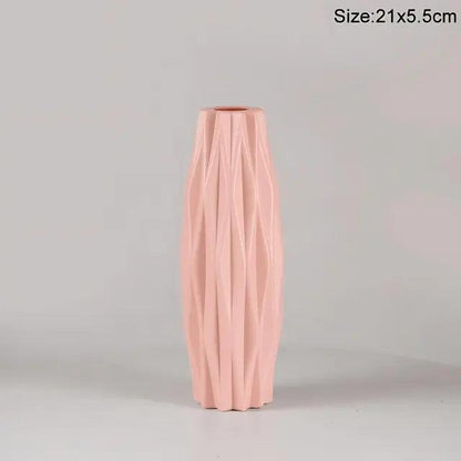 Nordic-Waves-Tall-Vase-Pink Elegant and Modern Nordic Flower Vase My Helestia 