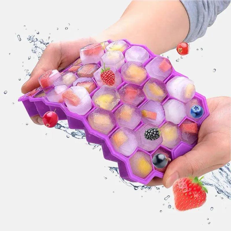 FrostPro 37-Cube Silicone Ice Tray Set My Helestia 