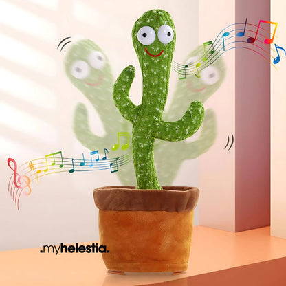 Groovy Glow Dancing Cactus illustration