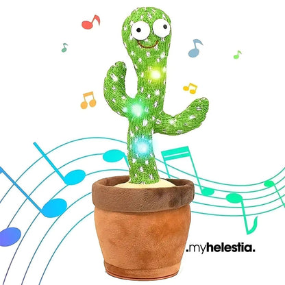 Groovy Glow Dancing Cactus illustration