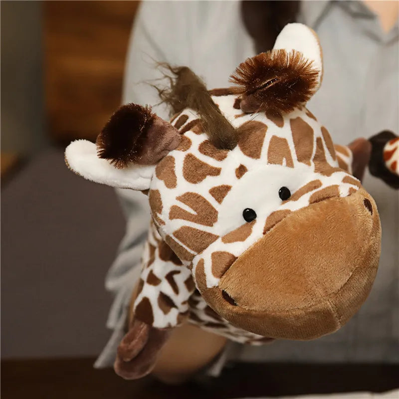 Giraffe Safari Friends Hand Puppet Set myHelestia 