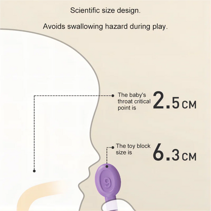 pieces size in comparisson to a child