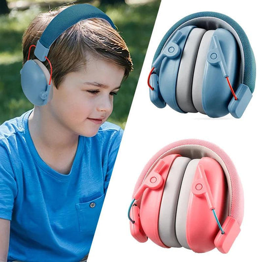 child with KidComfort Noise-Blocking Earmuffs myHelestia 