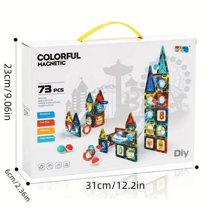 Magnetic Marvels 3D Building Blocks box
