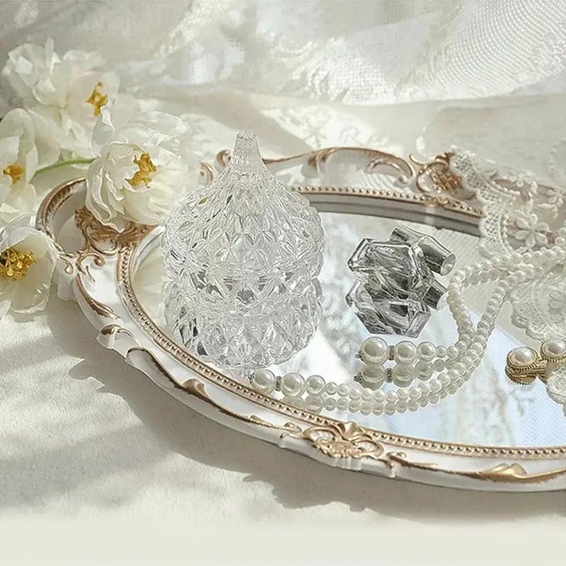 Opulent Elegance Oval Tray My Helestia 