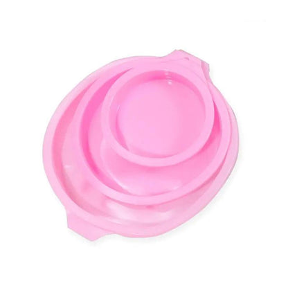 pink-3pcs-set Perfect Bake Silicone Cake Pan Set My Helestia 