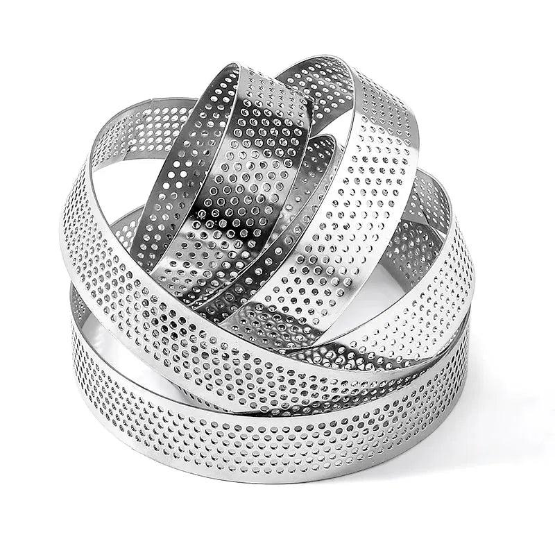 Perforated Round Tart Ring My Helestia 