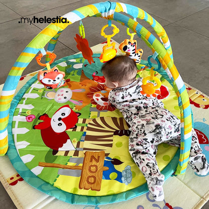 child playing with toy