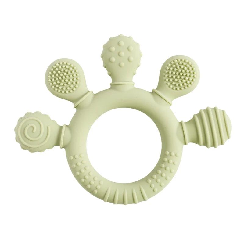 Green-1 Little Hands Teethers myHelestia 