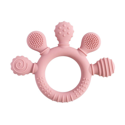 Pink-1 Little Hands Teethers myHelestia 