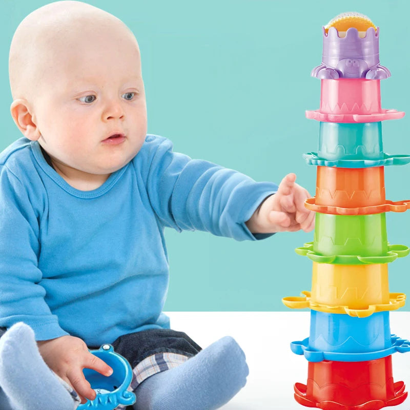 Ocean Fun Stack Cups Tower myHelestia 