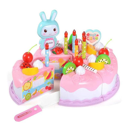 Pink Celebration Cake Pretend Play Kit myHelestia 