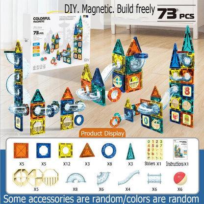 Magnetic Marvels 3D Building Blocks myHelestia 