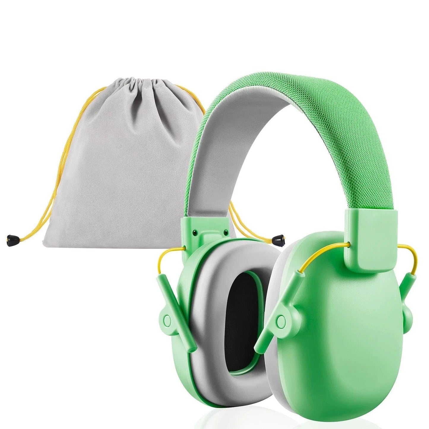 Green KidComfort Noise-Blocking Earmuffs myHelestia 