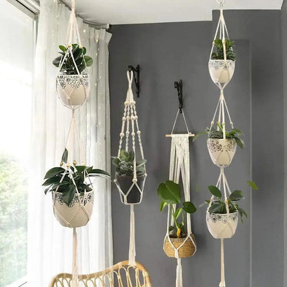 Serene Weave Macrame Plant Hanger My Helestia 