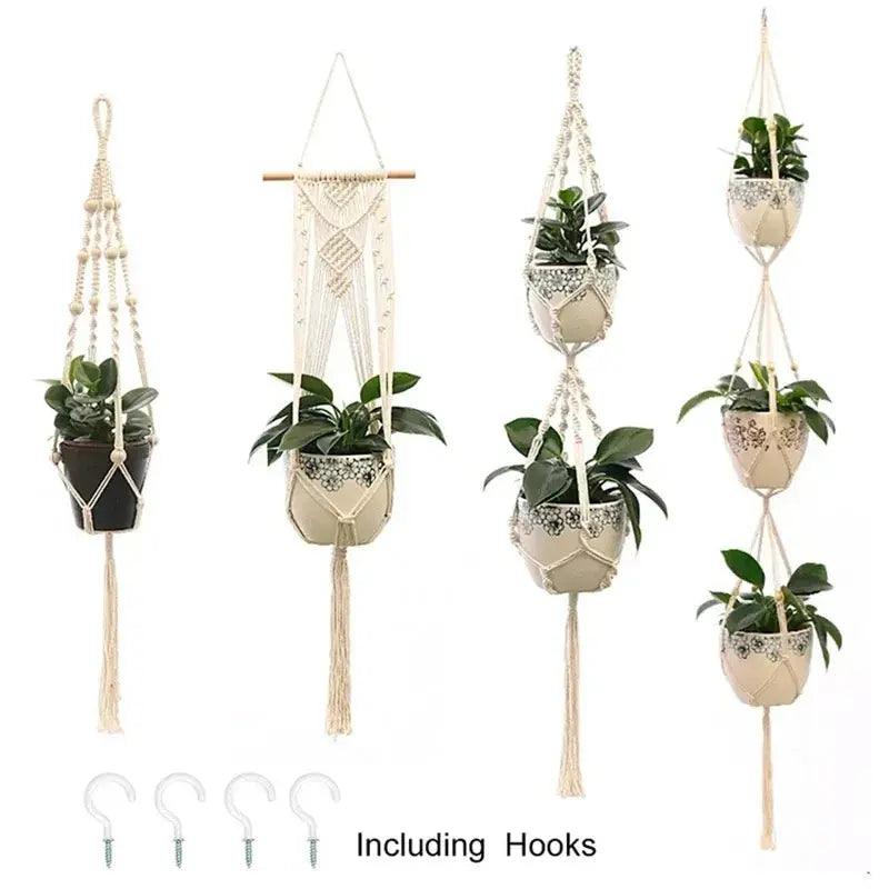 Serene Weave Macrame Plant Hanger My Helestia 