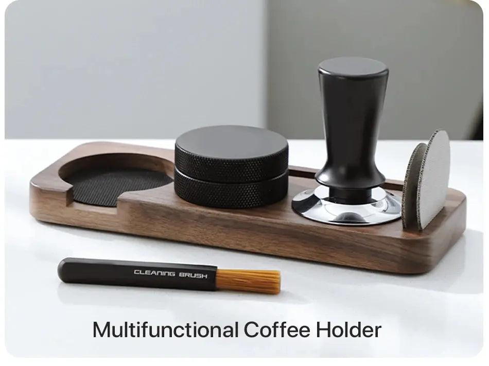 Small BaristaCraft Walnut Espresso Tamper Station My Helestia 