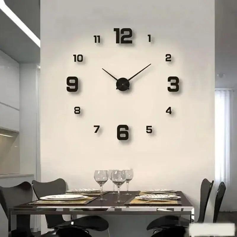 Timeless Charm Frameless Wall Clock My Helestia 