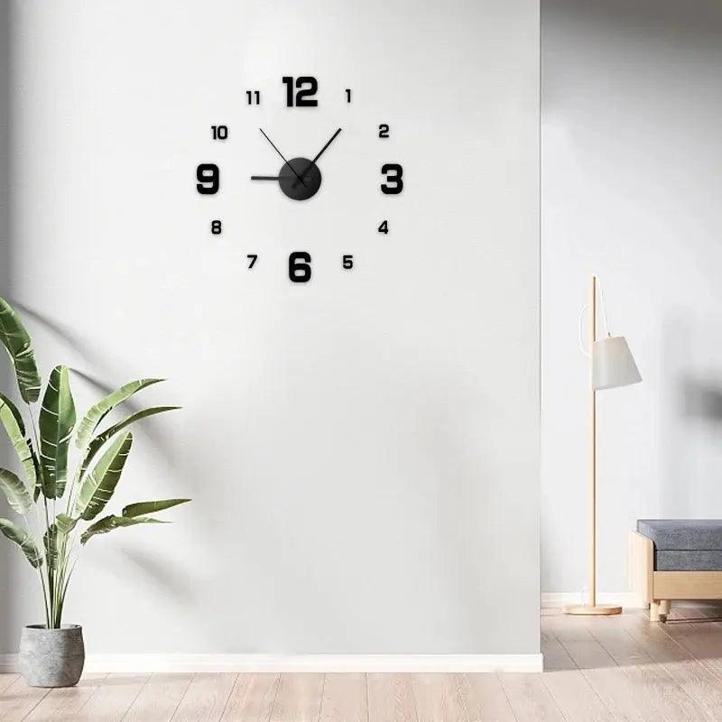 Timeless Charm Frameless Wall Clock My Helestia 